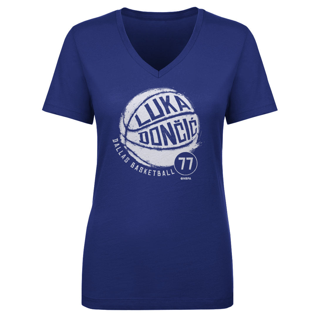 Luka Doncic Women&#39;s V-Neck T-Shirt | 500 LEVEL