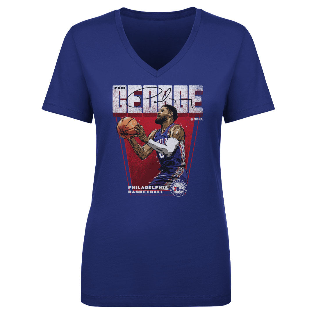 Paul George Women&#39;s V-Neck T-Shirt | 500 LEVEL