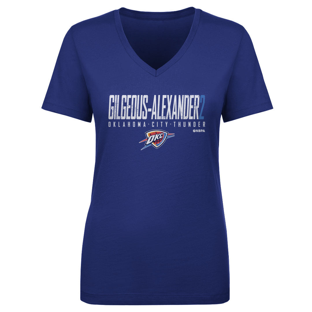 Shai Gilgeous-Alexander Women&#39;s V-Neck T-Shirt | 500 LEVEL