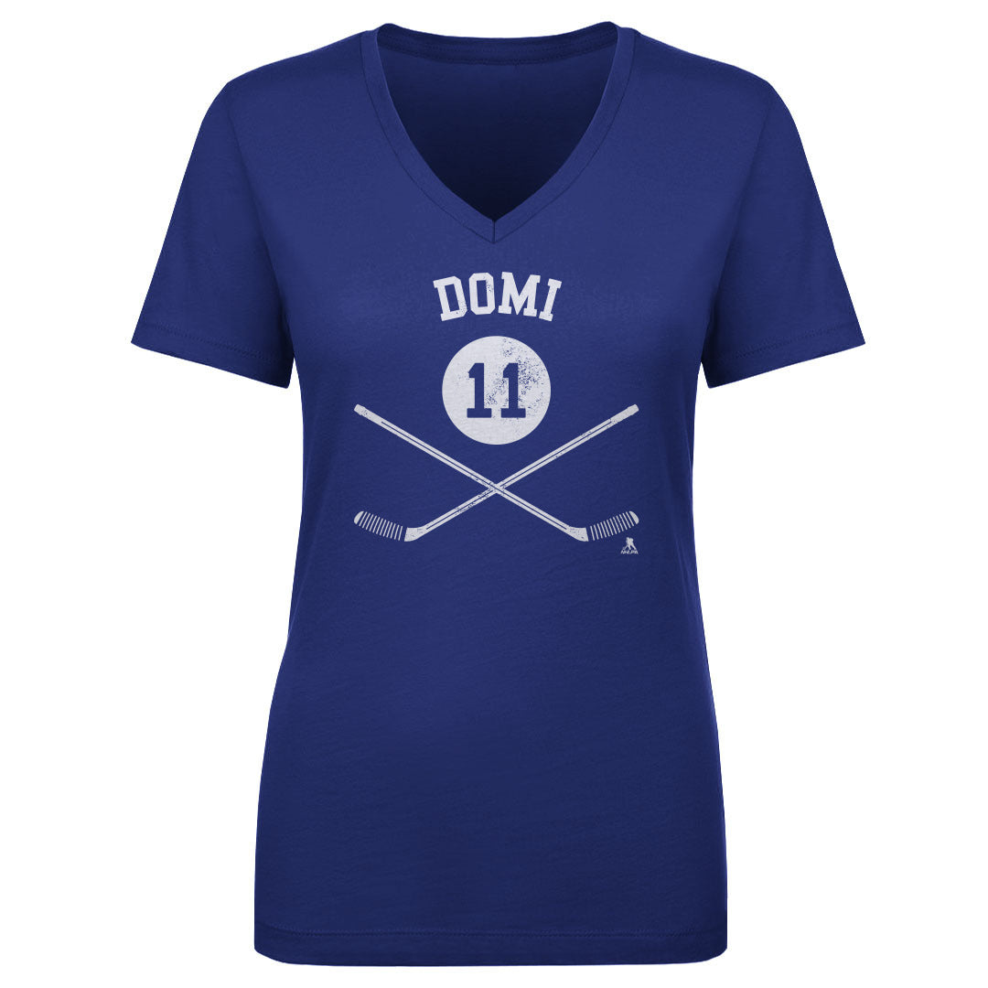 Max Domi Women&#39;s V-Neck T-Shirt | 500 LEVEL