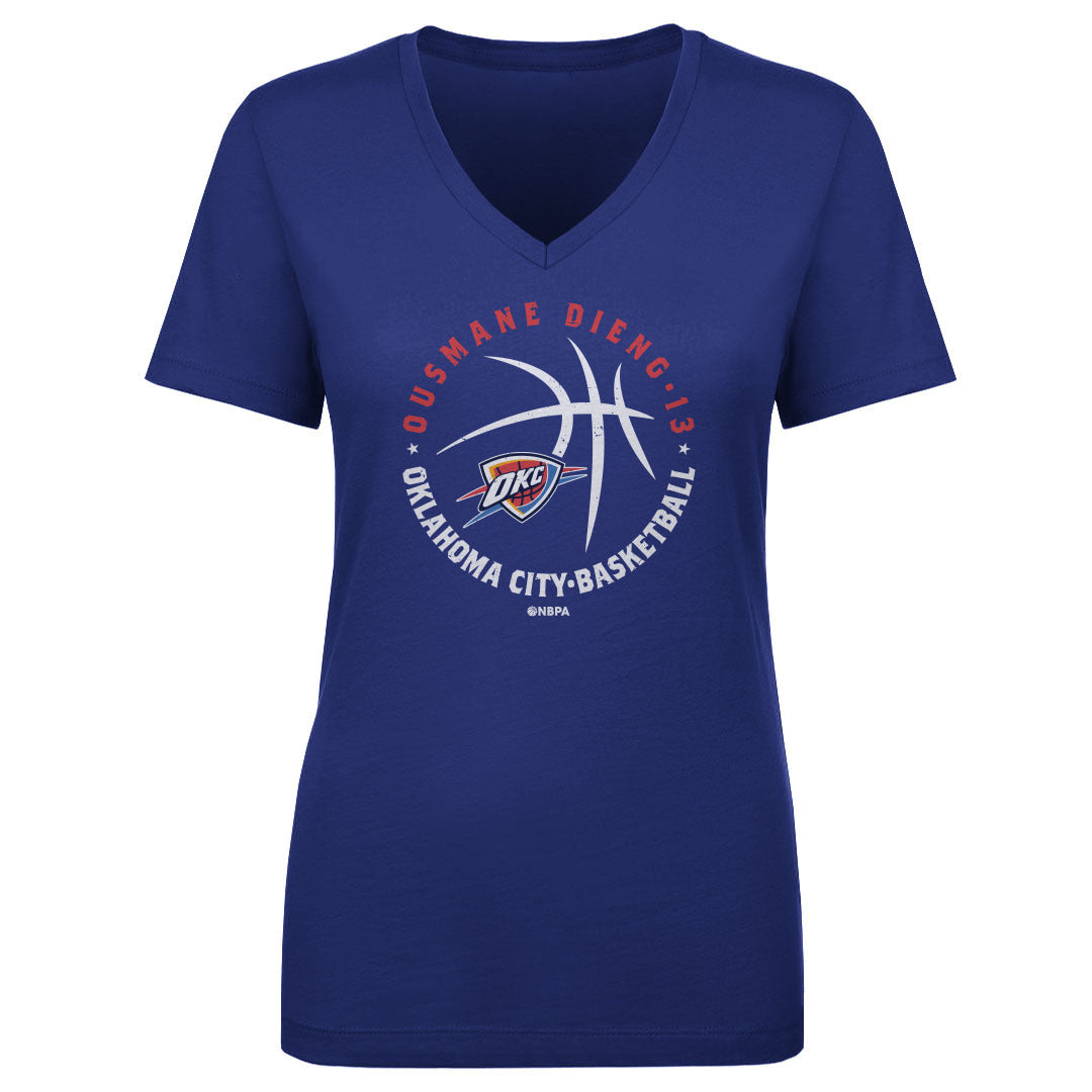 Ousmane Dieng Women&#39;s V-Neck T-Shirt | 500 LEVEL