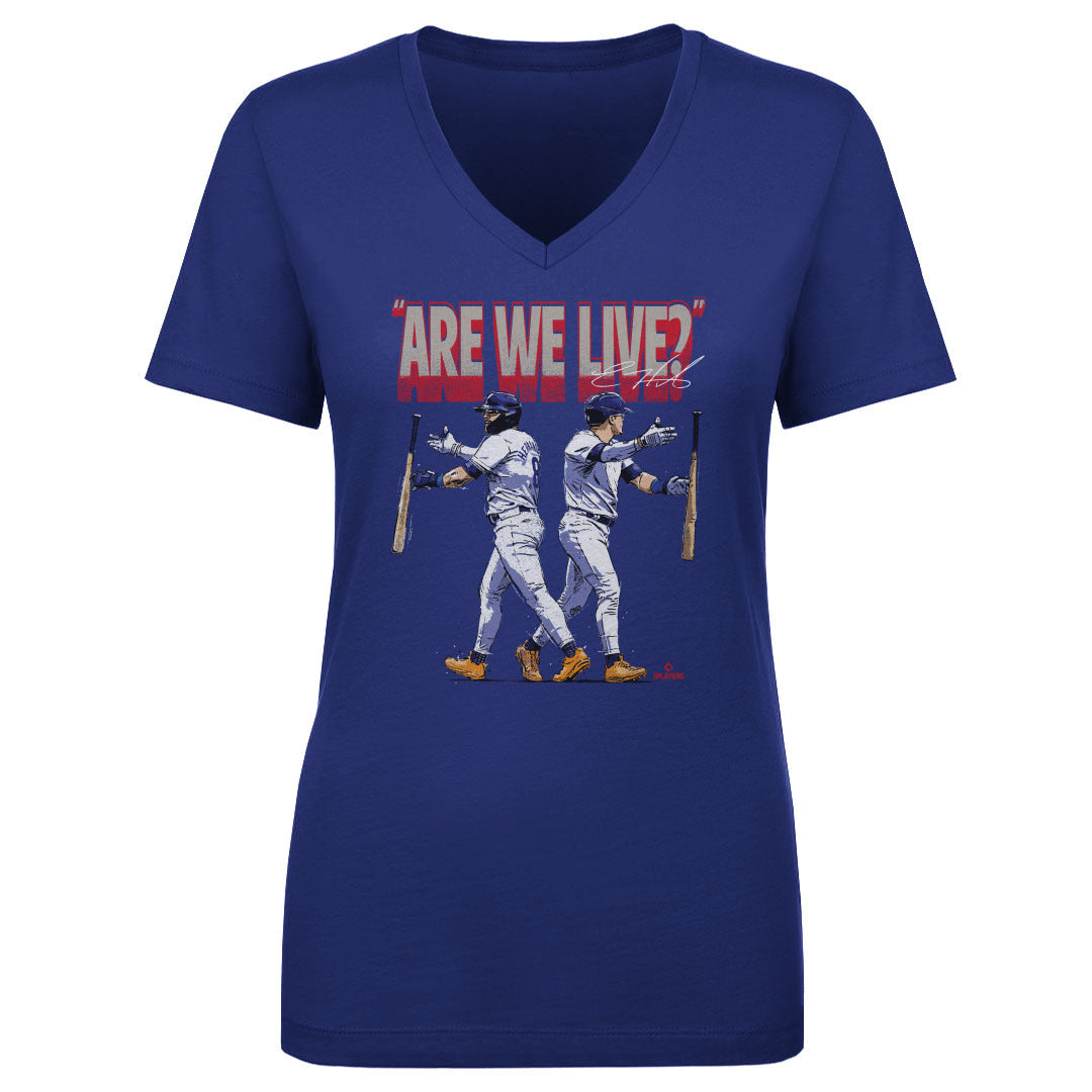 Enrique Hernandez Women&#39;s V-Neck T-Shirt | 500 LEVEL