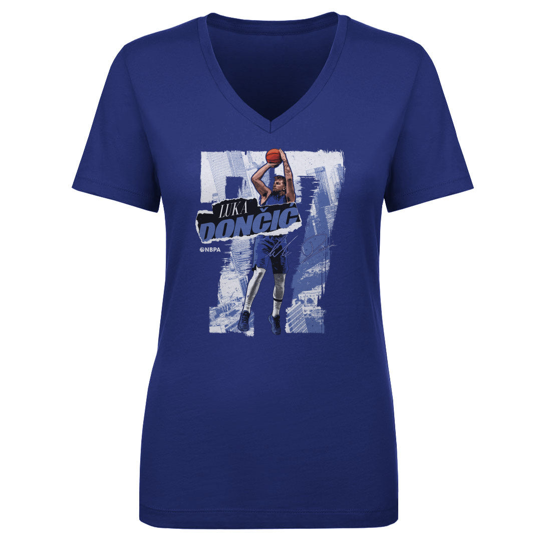 Luka Doncic Women&#39;s V-Neck T-Shirt | 500 LEVEL