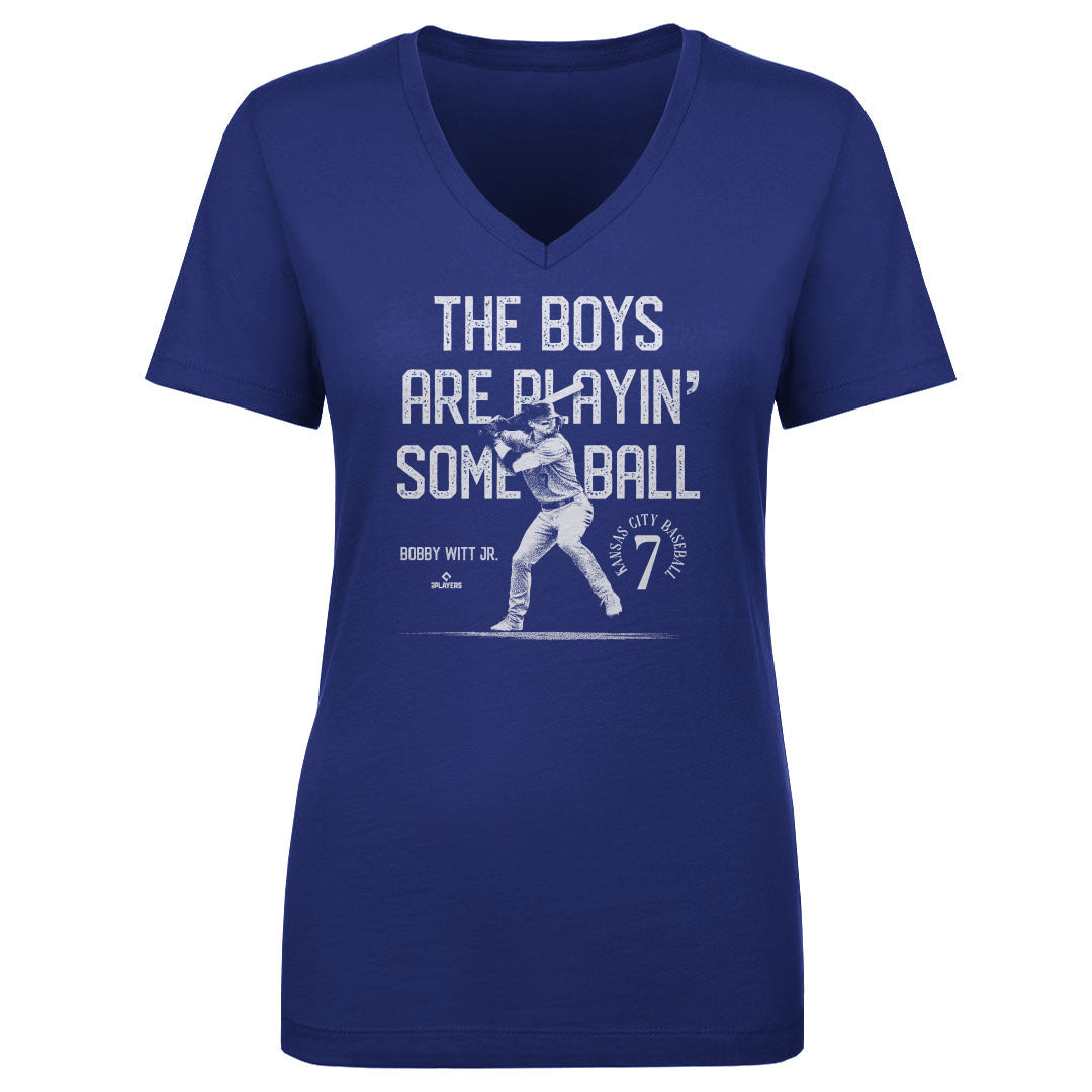 Bobby Witt Jr. Women&#39;s V-Neck T-Shirt | 500 LEVEL