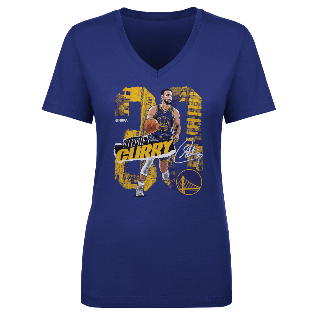 Steph Curry Women&#39;s V-Neck T-Shirt | 500 LEVEL