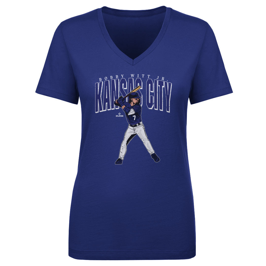 Bobby Witt Jr. Women&#39;s V-Neck T-Shirt | 500 LEVEL