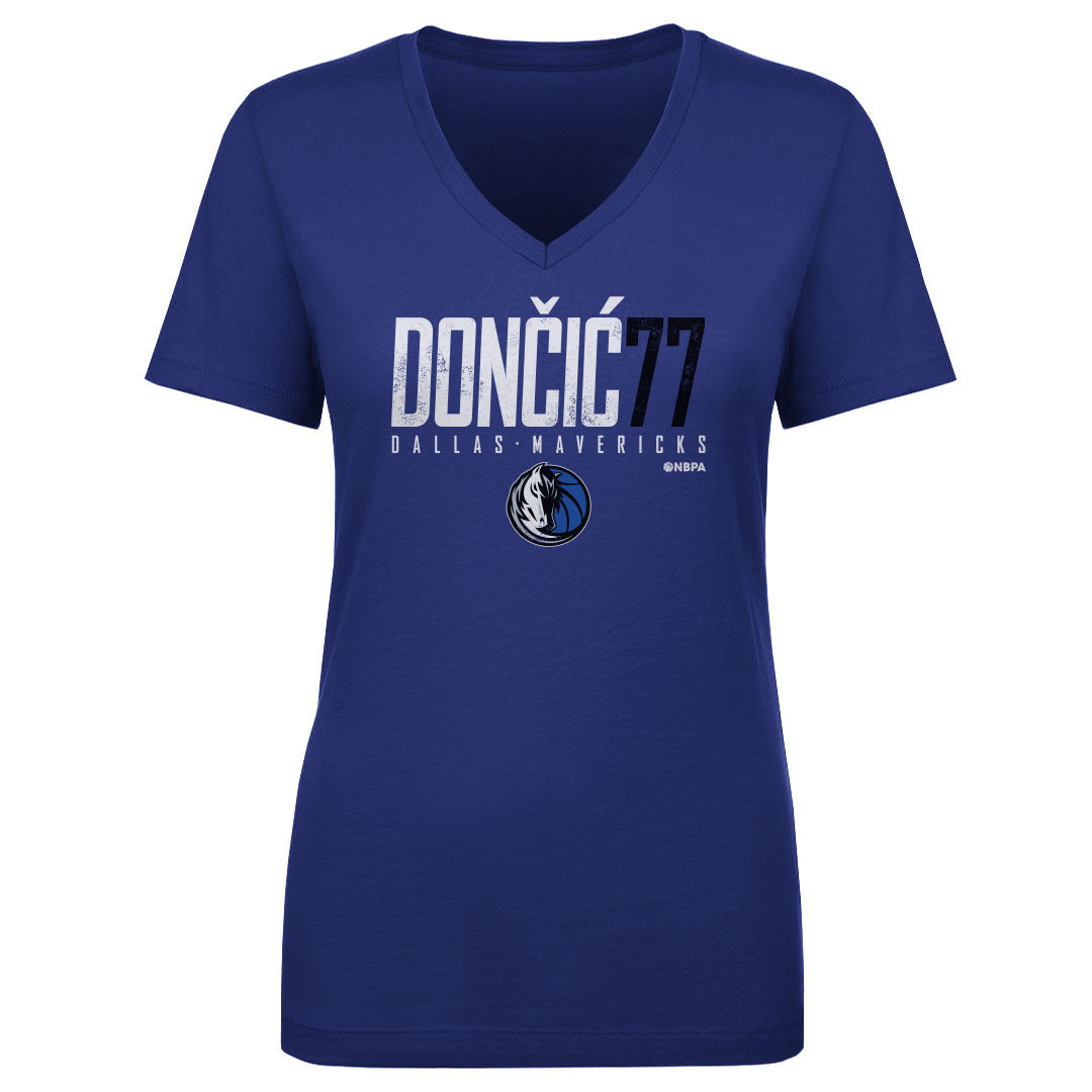 Luka Doncic Women&#39;s V-Neck T-Shirt | 500 LEVEL