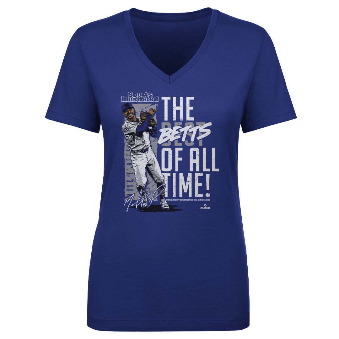 Mookie Betts Women&#39;s V-Neck T-Shirt | 500 LEVEL