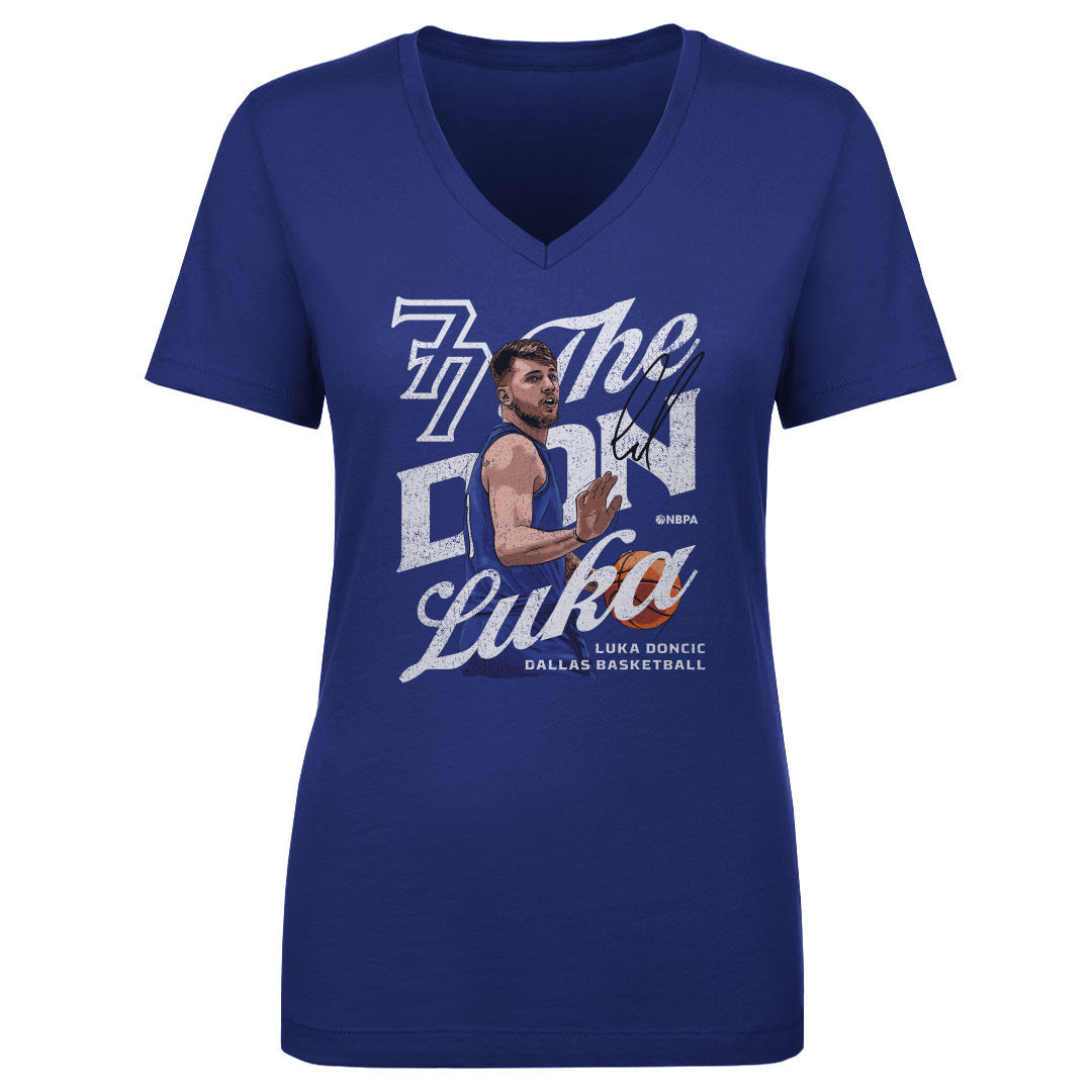 Luka Doncic Women&#39;s V-Neck T-Shirt | 500 LEVEL