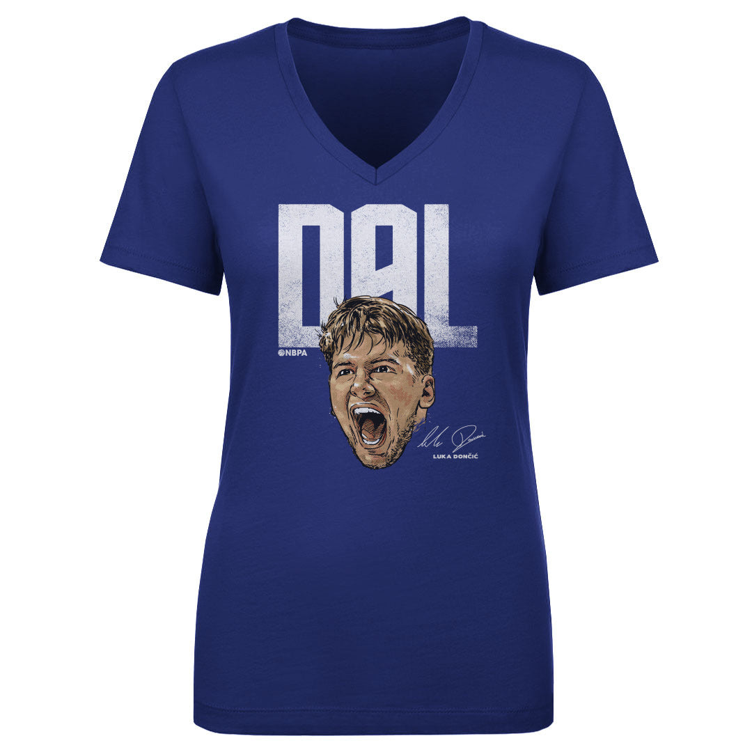 Luka Doncic Women&#39;s V-Neck T-Shirt | 500 LEVEL