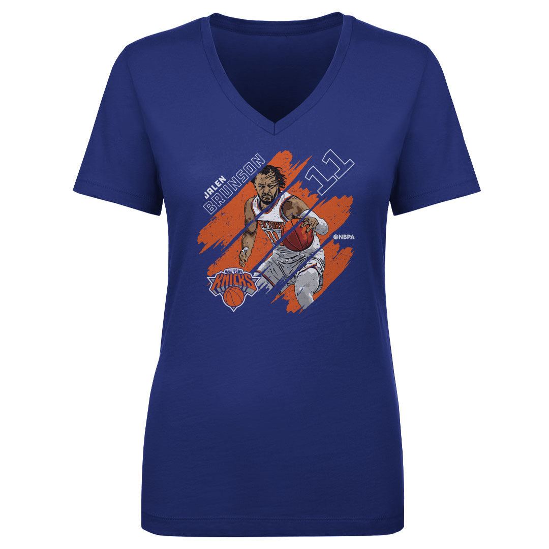 Jalen Brunson Women&#39;s V-Neck T-Shirt | 500 LEVEL