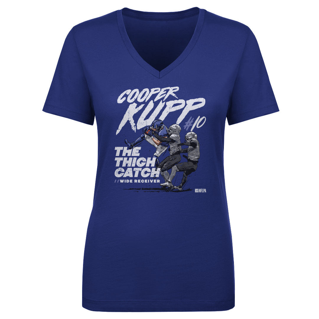 Cooper Kupp Women&#39;s V-Neck T-Shirt | 500 LEVEL