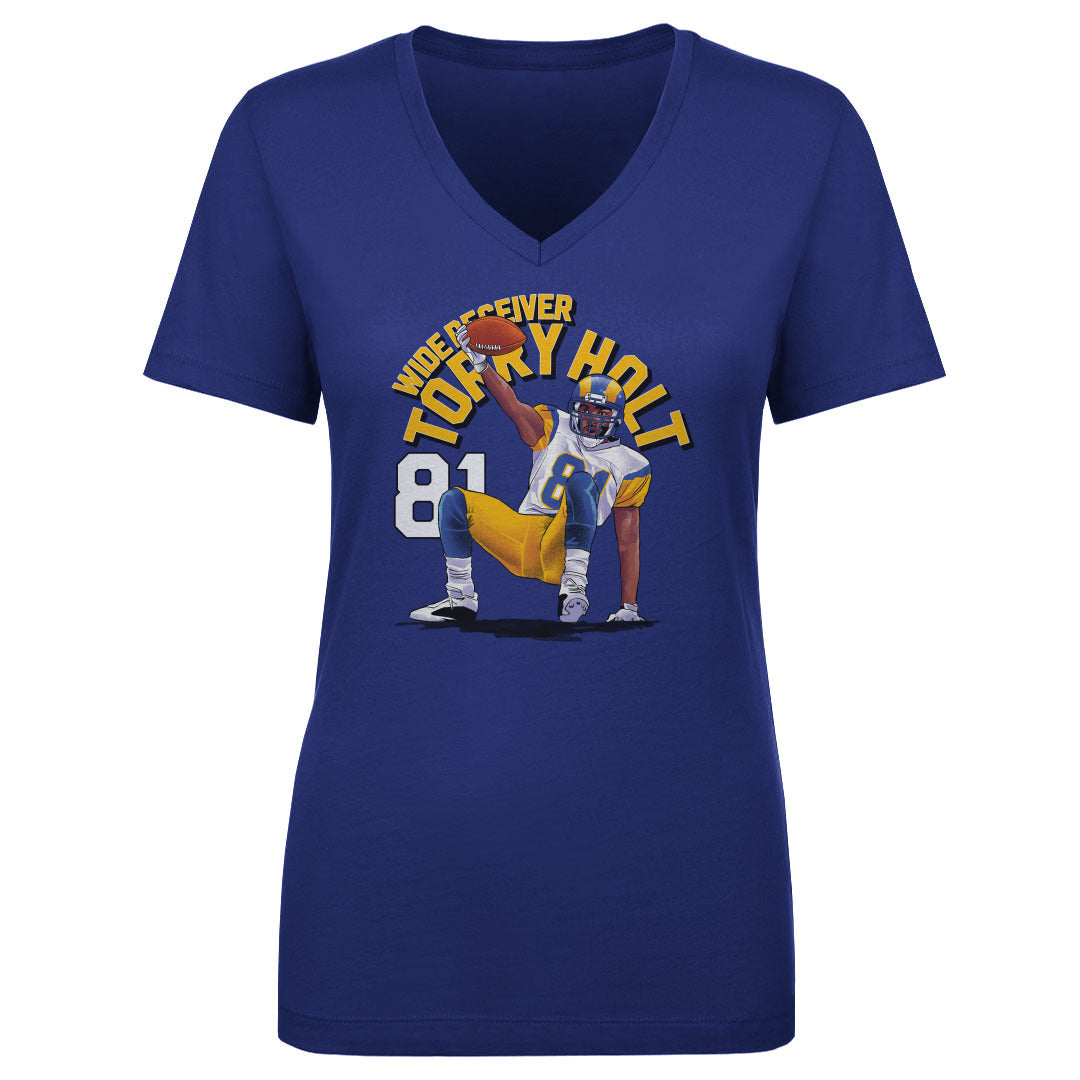 Torry Holt Women&#39;s V-Neck T-Shirt | 500 LEVEL