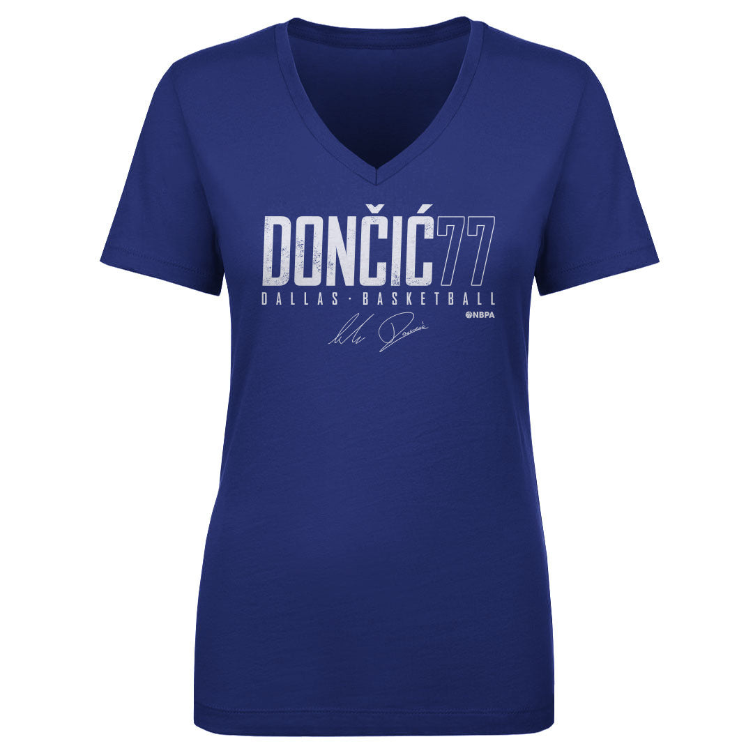 Luka Doncic Women&#39;s V-Neck T-Shirt | 500 LEVEL