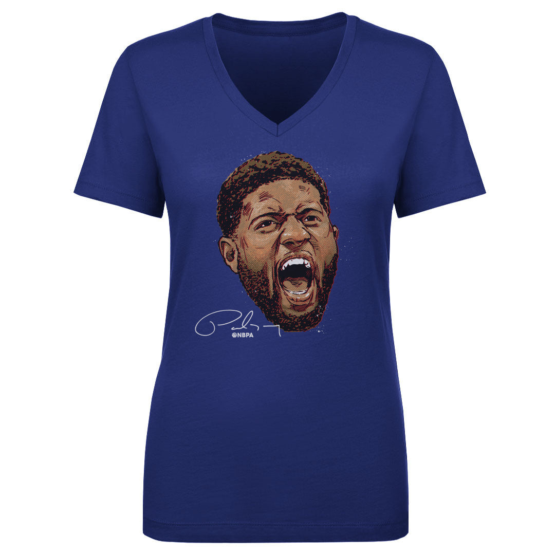 Paul George Women&#39;s V-Neck T-Shirt | 500 LEVEL