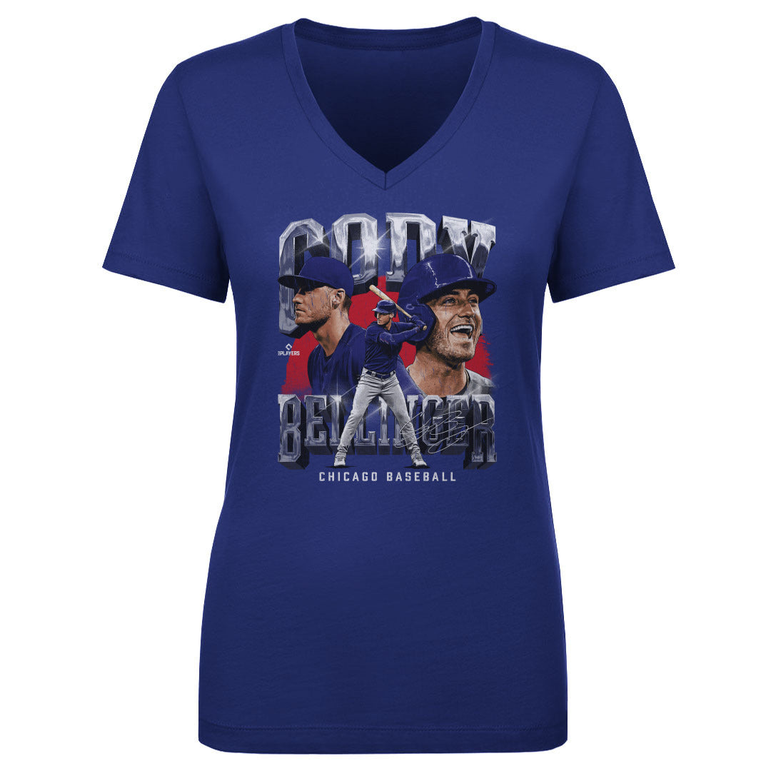 Cody Bellinger Women&#39;s V-Neck T-Shirt | 500 LEVEL