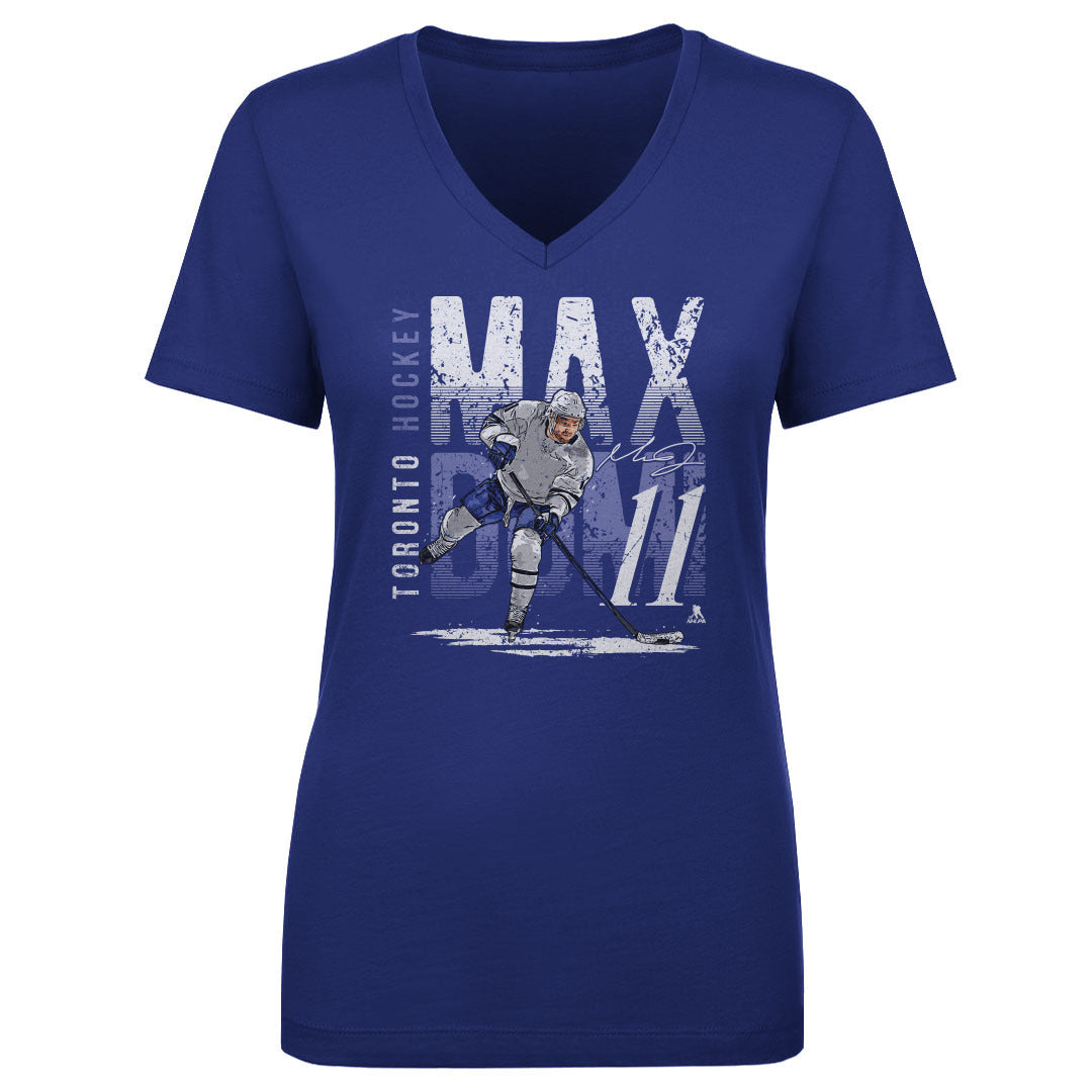 Max Domi Women&#39;s V-Neck T-Shirt | 500 LEVEL