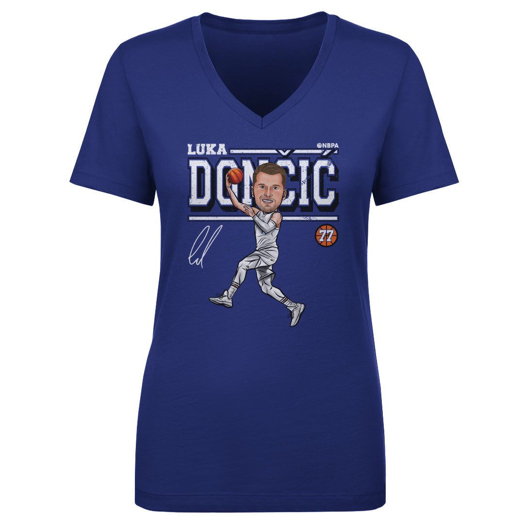 Luka Doncic Women&#39;s V-Neck T-Shirt | 500 LEVEL