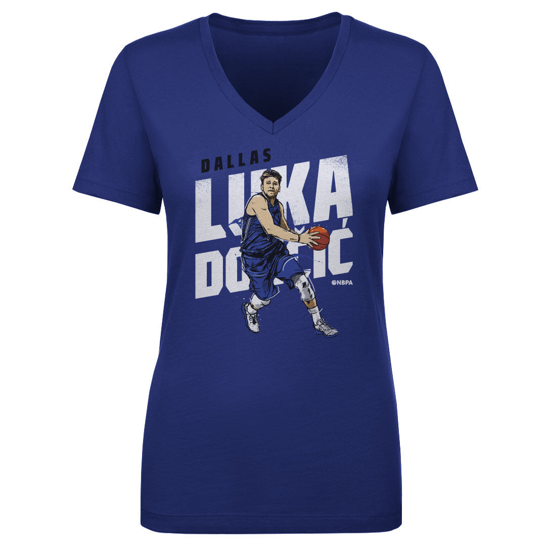 Luka Doncic Women&#39;s V-Neck T-Shirt | 500 LEVEL