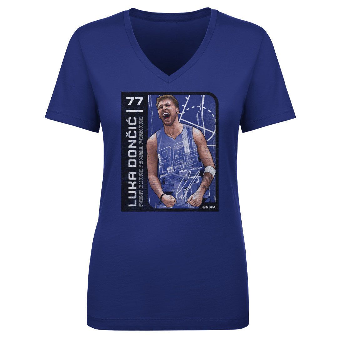 Luka Doncic Women&#39;s V-Neck T-Shirt | 500 LEVEL