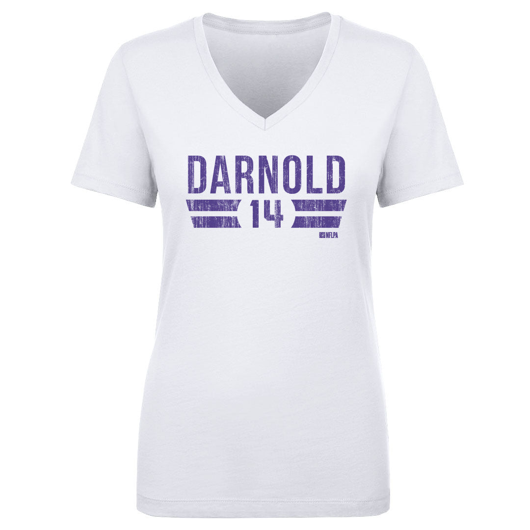 Sam Darnold Women&#39;s V-Neck T-Shirt | 500 LEVEL