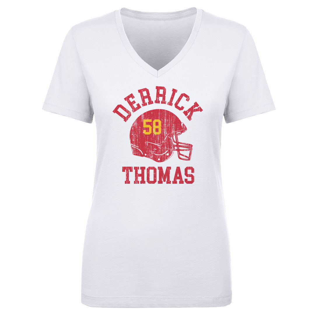 Derrick Thomas Women&#39;s V-Neck T-Shirt | 500 LEVEL