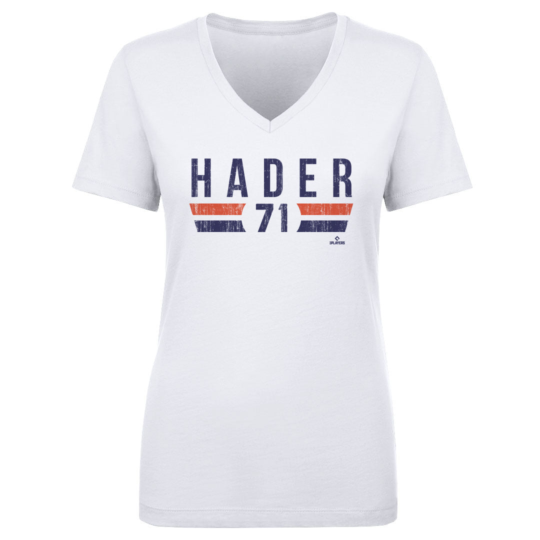 Josh Hader Women&#39;s V-Neck T-Shirt | 500 LEVEL