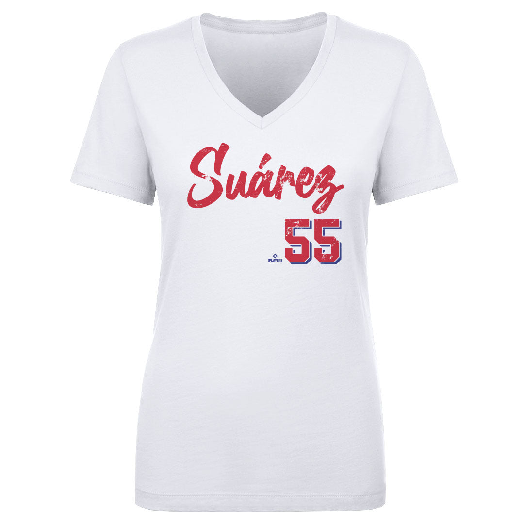 Ranger Suarez Women&#39;s V-Neck T-Shirt | 500 LEVEL