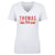 Derrick Thomas Women's V-Neck T-Shirt | 500 LEVEL