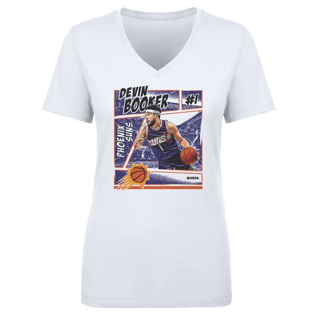 Devin Booker Women&#39;s V-Neck T-Shirt | 500 LEVEL