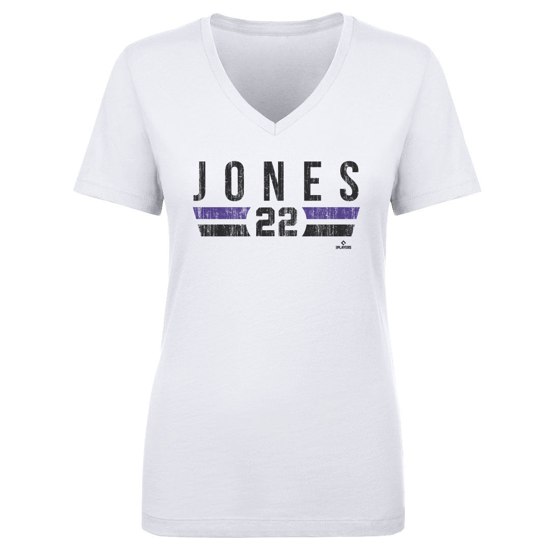 Nolan Jones Women&#39;s V-Neck T-Shirt | 500 LEVEL