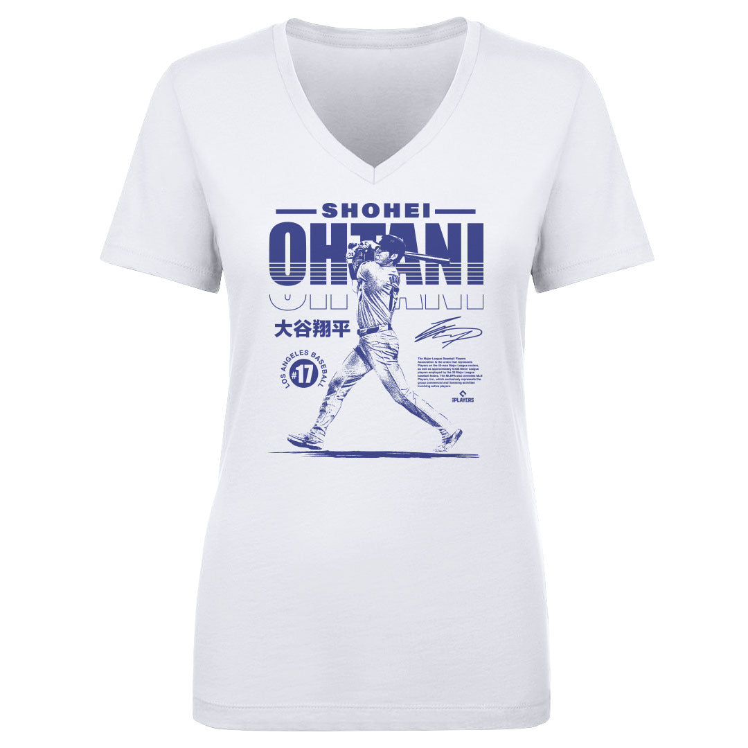 Shohei Ohtani Women&#39;s V-Neck T-Shirt | 500 LEVEL