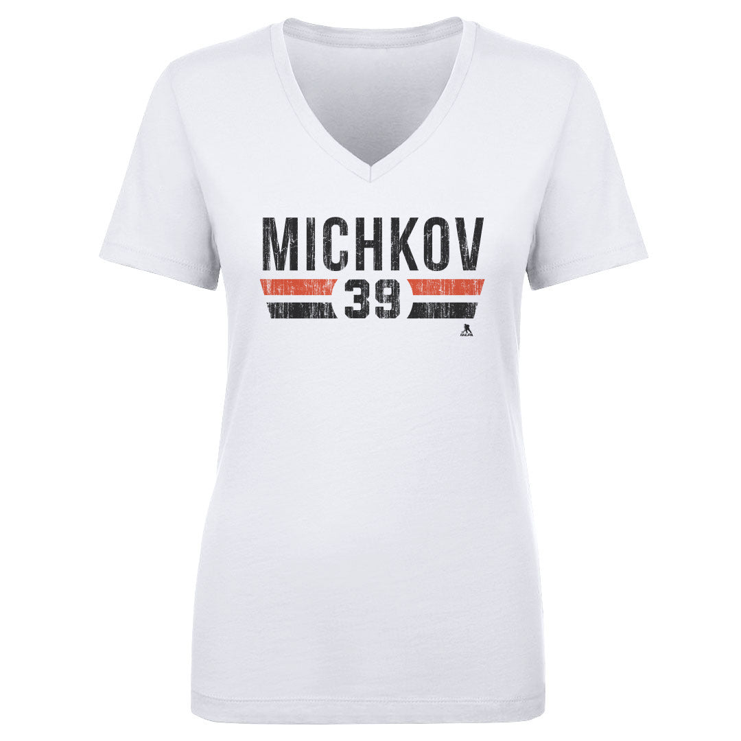 Matvei Michkov Women&#39;s V-Neck T-Shirt | 500 LEVEL