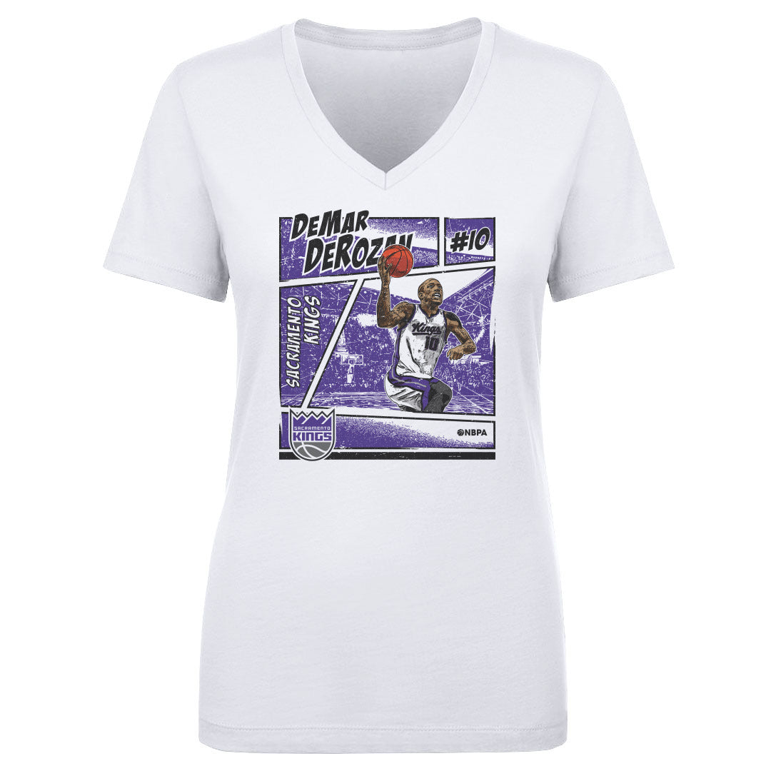 DeMar DeRozan Women&#39;s V-Neck T-Shirt | 500 LEVEL