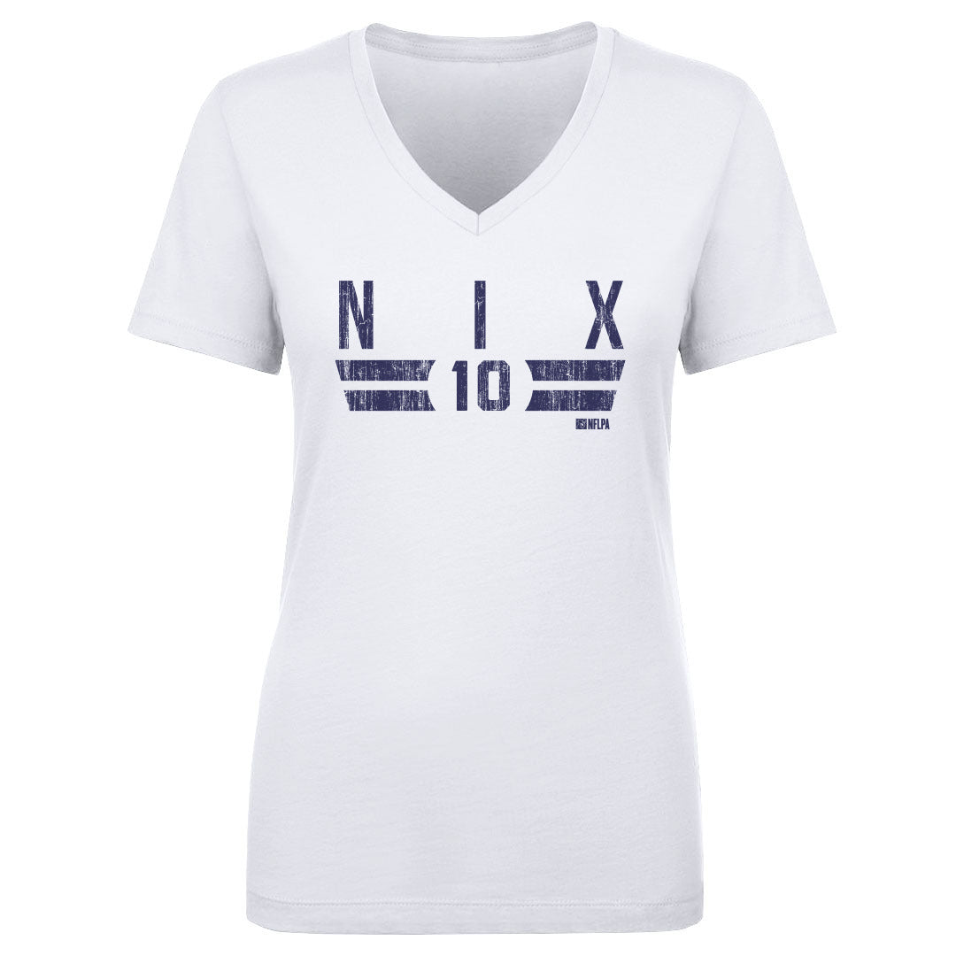 Bo Nix Women&#39;s V-Neck T-Shirt | 500 LEVEL