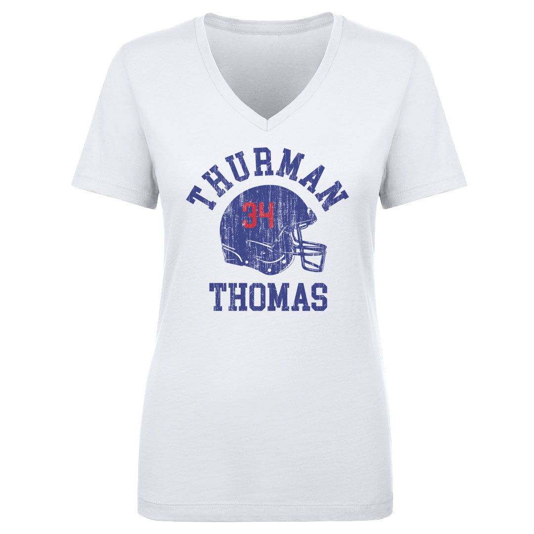 Thurman Thomas Women&#39;s V-Neck T-Shirt | 500 LEVEL