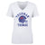 Thurman Thomas Women's V-Neck T-Shirt | 500 LEVEL