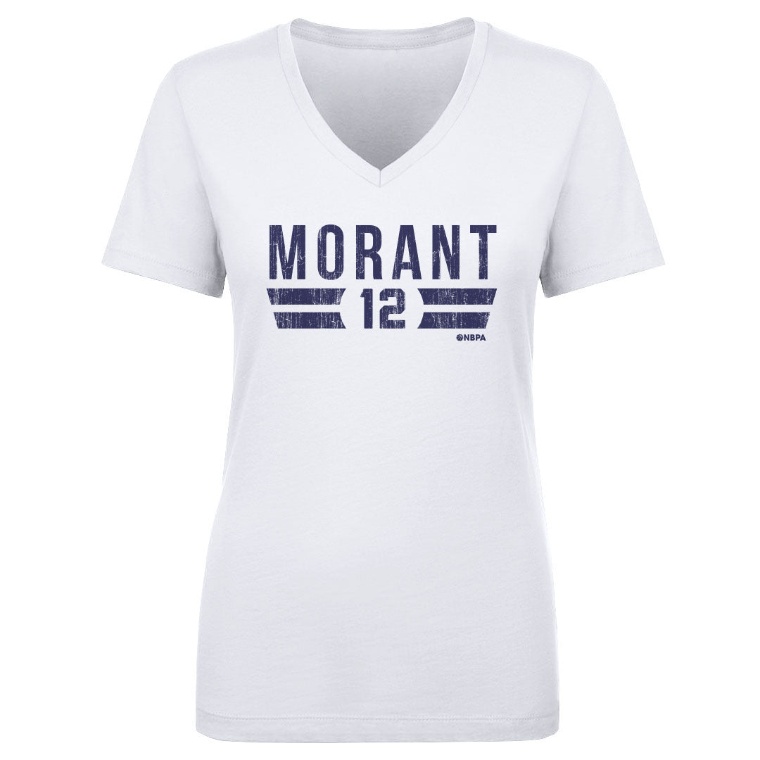 Ja Morant Women&#39;s V-Neck T-Shirt | 500 LEVEL