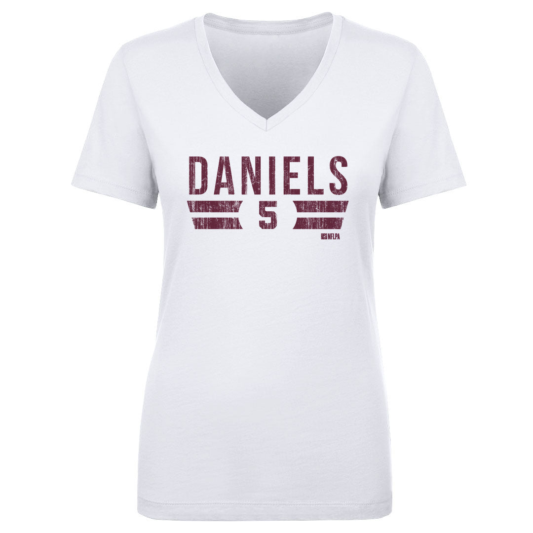 Jayden Daniels Women&#39;s V-Neck T-Shirt | 500 LEVEL