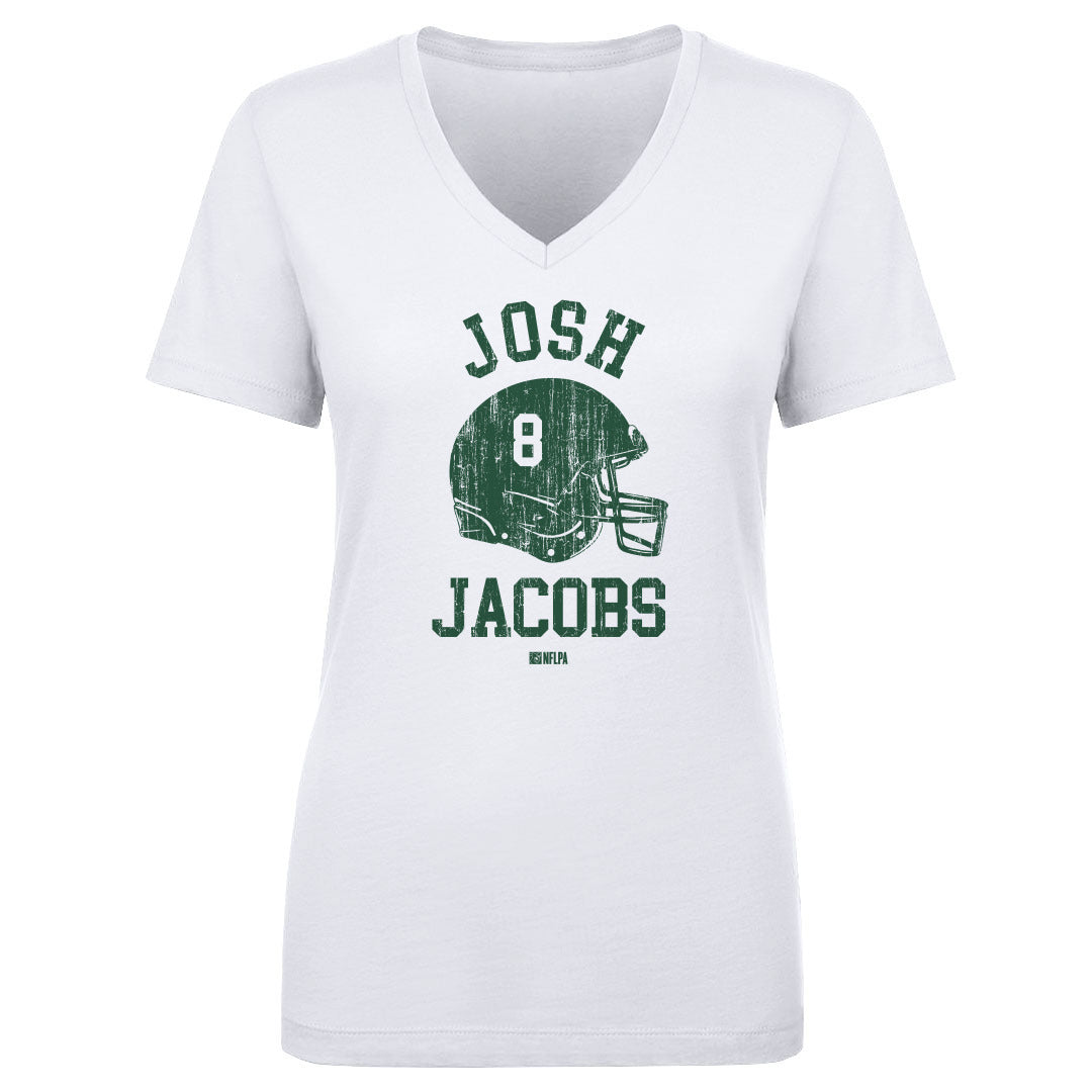 Josh Jacobs Women&#39;s V-Neck T-Shirt | 500 LEVEL