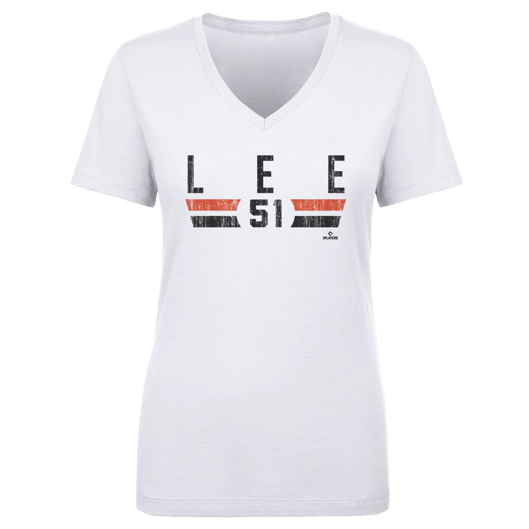 Jung Hoo Lee Women&#39;s V-Neck T-Shirt | 500 LEVEL