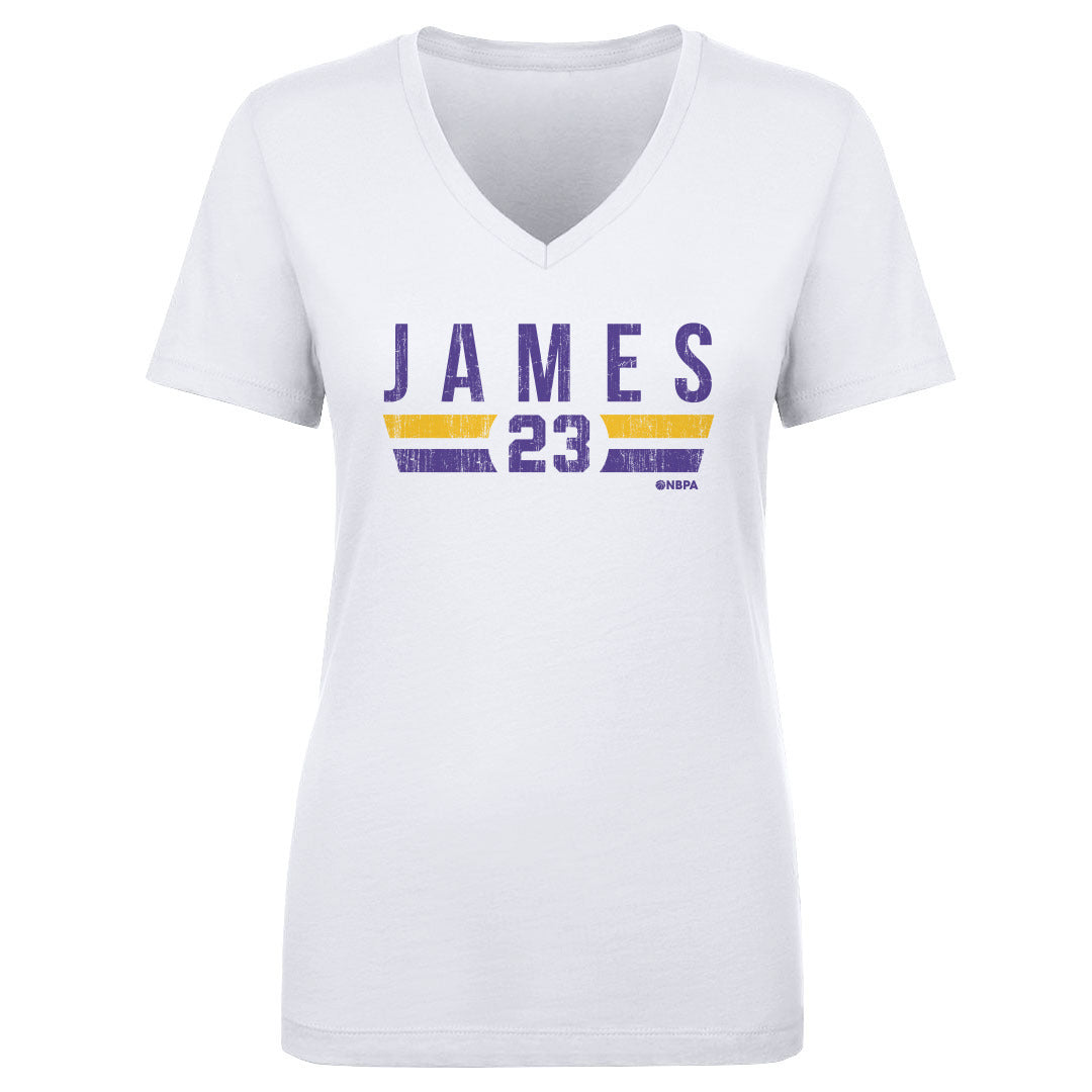 LeBron James Women&#39;s V-Neck T-Shirt | 500 LEVEL