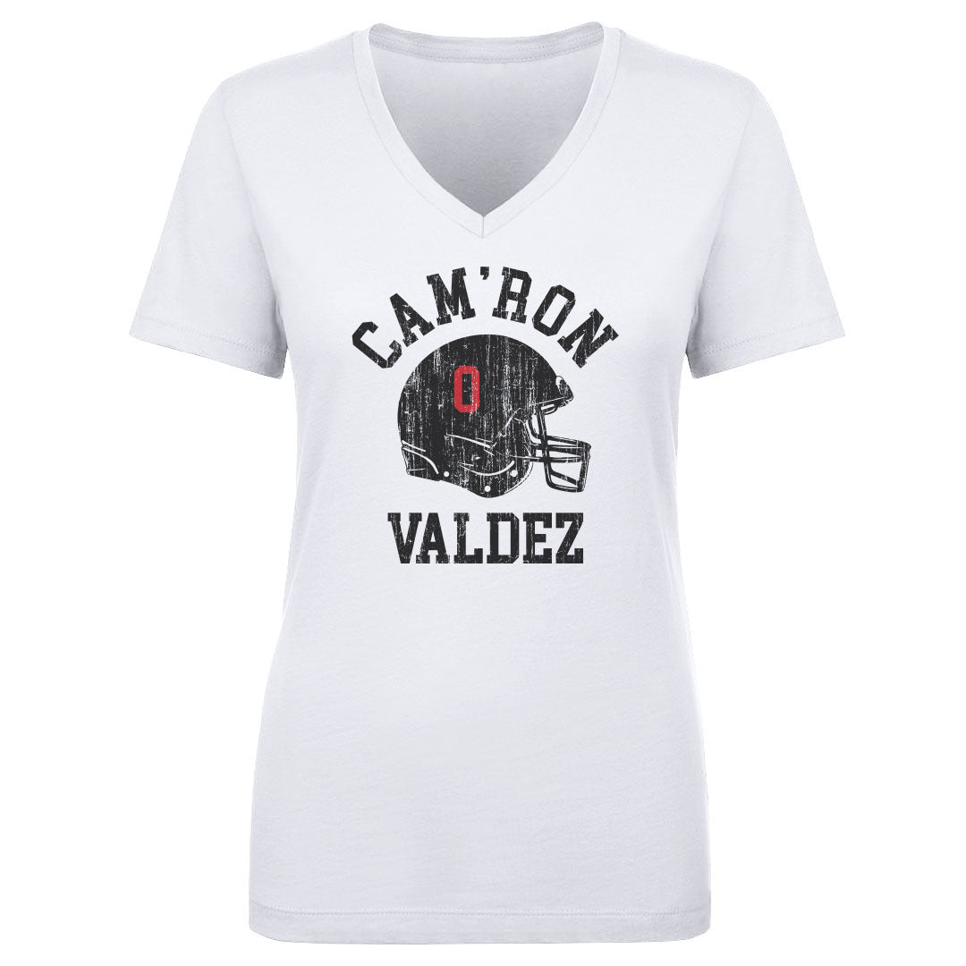 Cam&#39;Ron Valdez Women&#39;s V-Neck T-Shirt | 500 LEVEL