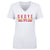 Christian Okoye Women's V-Neck T-Shirt | 500 LEVEL