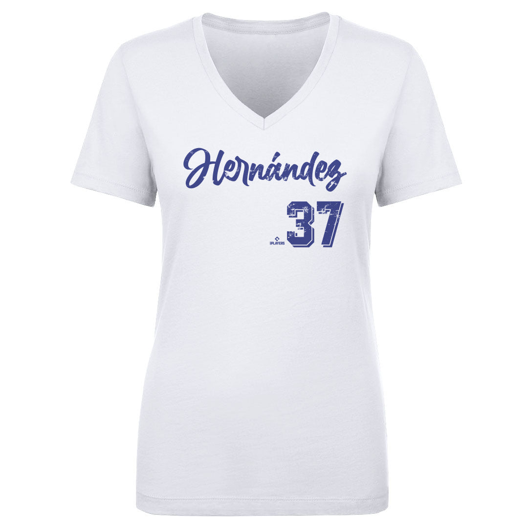 Teoscar Hernandez Women&#39;s V-Neck T-Shirt | 500 LEVEL