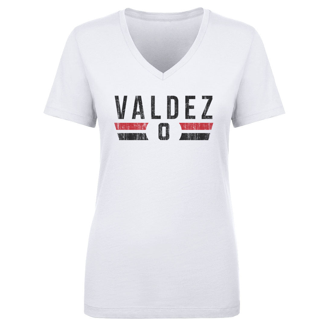 Cam&#39;Ron Valdez Women&#39;s V-Neck T-Shirt | 500 LEVEL