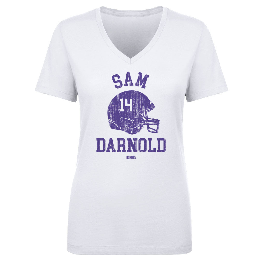 Sam Darnold Women&#39;s V-Neck T-Shirt | 500 LEVEL