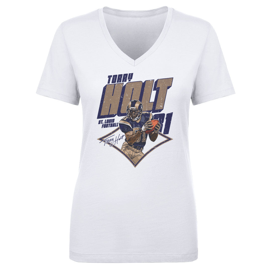 Torry Holt Women&#39;s V-Neck T-Shirt | 500 LEVEL