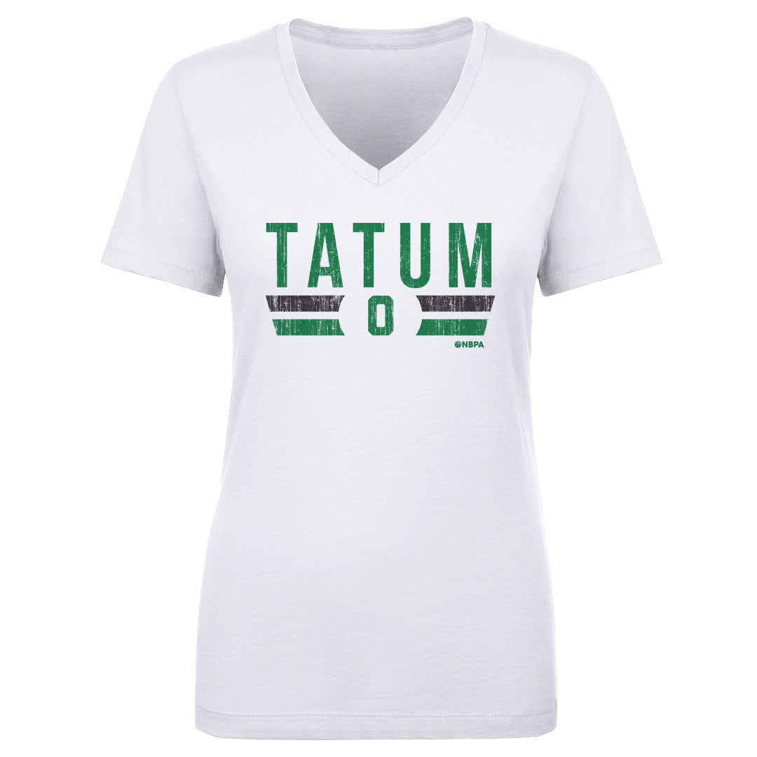 Jayson Tatum Women&#39;s V-Neck T-Shirt | 500 LEVEL