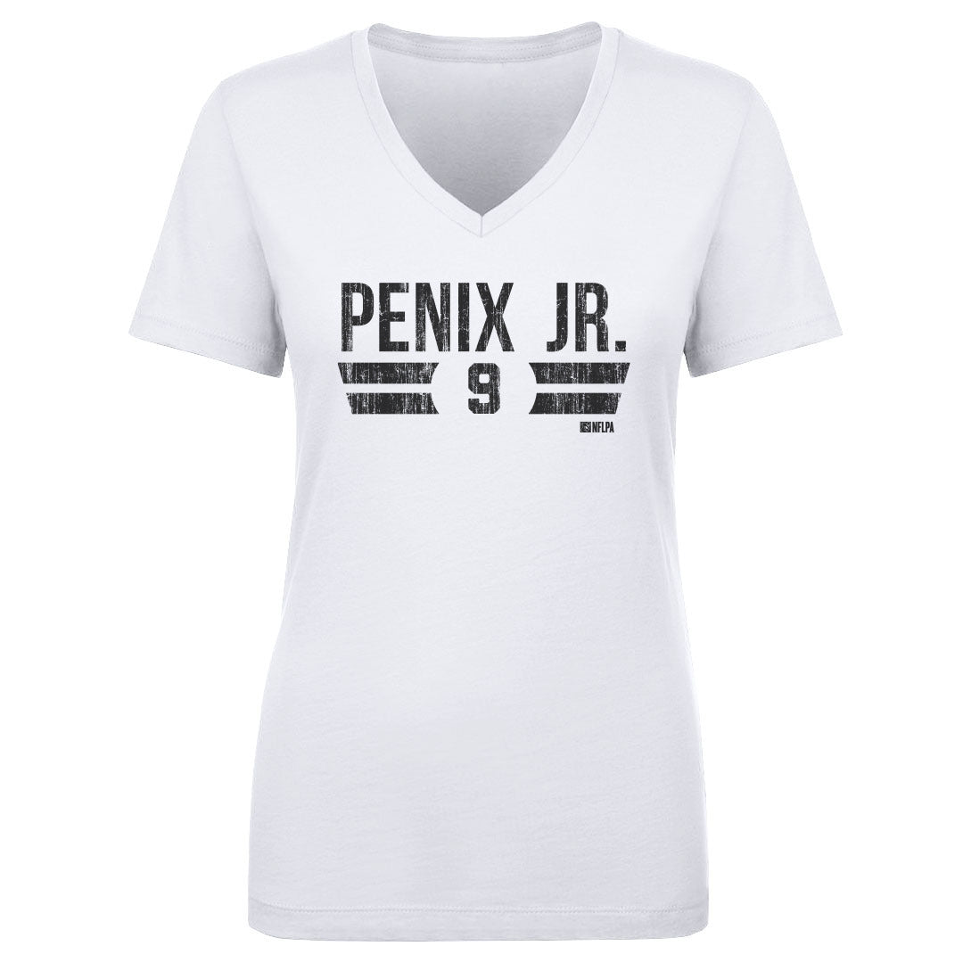 Michael Penix Jr. Women&#39;s V-Neck T-Shirt | 500 LEVEL